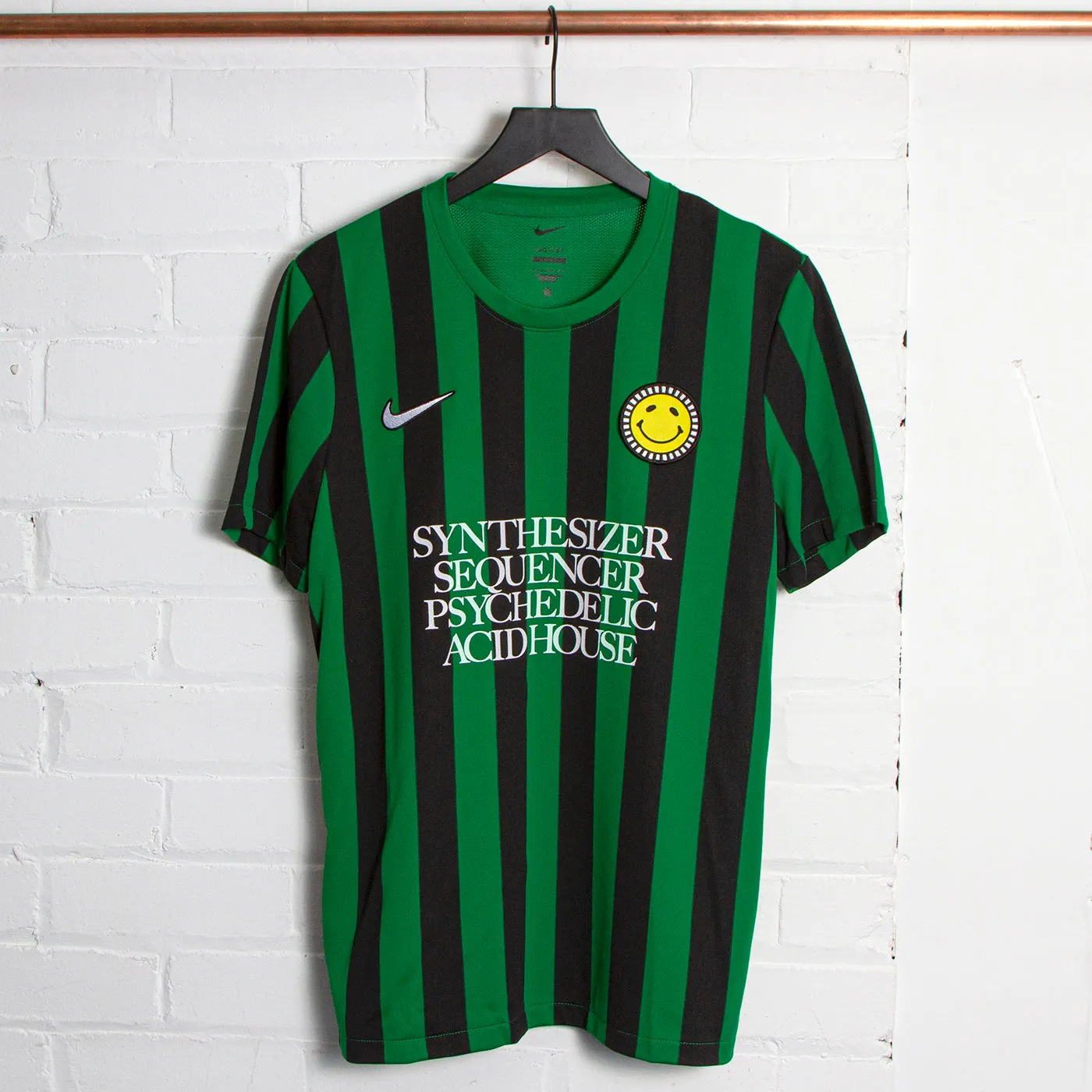 Wasted Heroes Striped Division - Jersey - Green Black