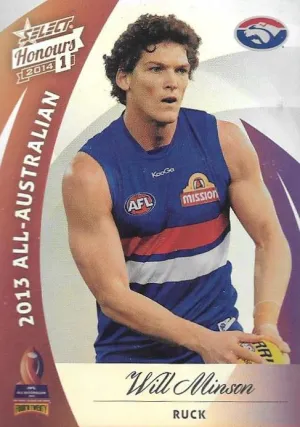 Will Minson, All-Australian, 2014 Select AFL Honours 1