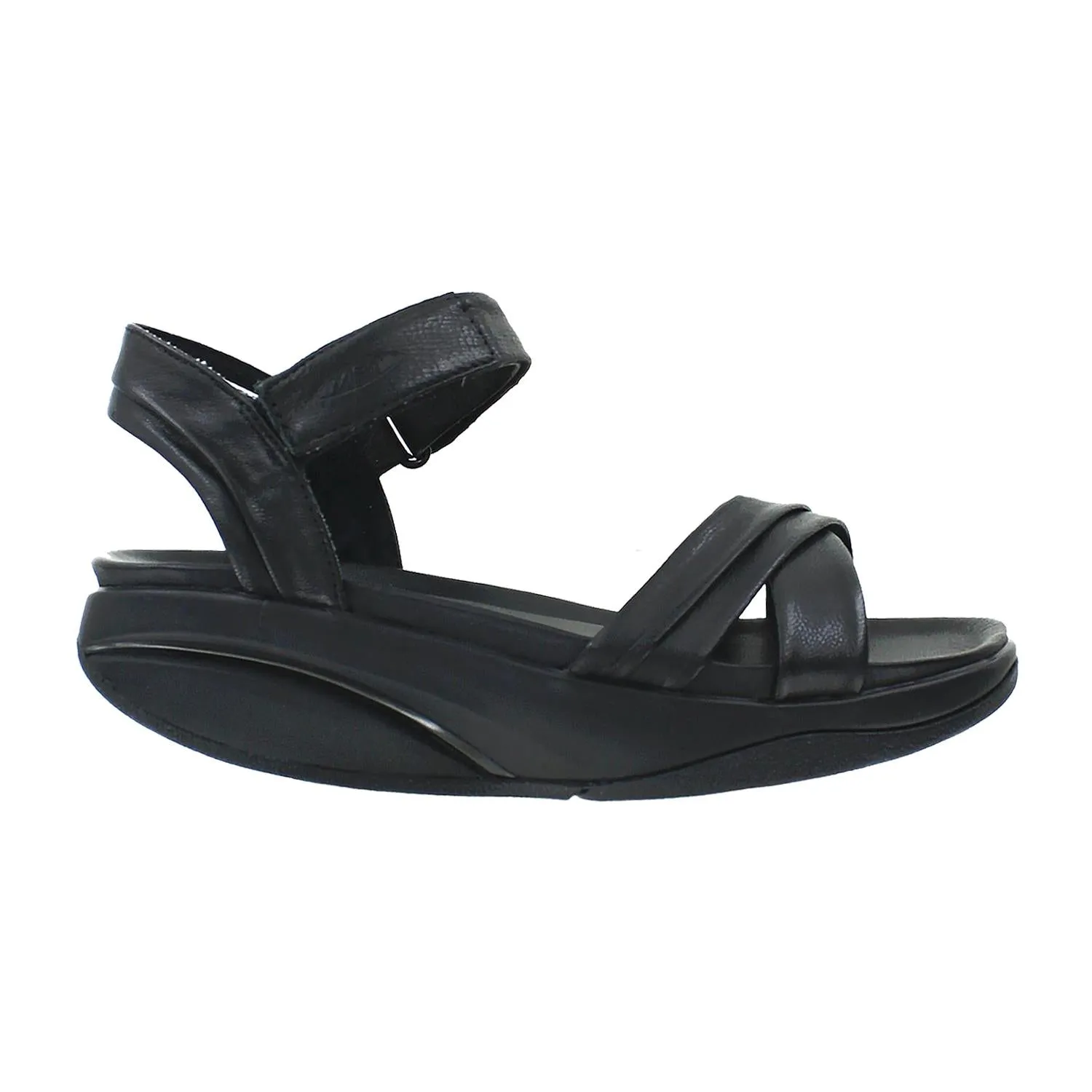 Women's MBT Haifa Black Leather