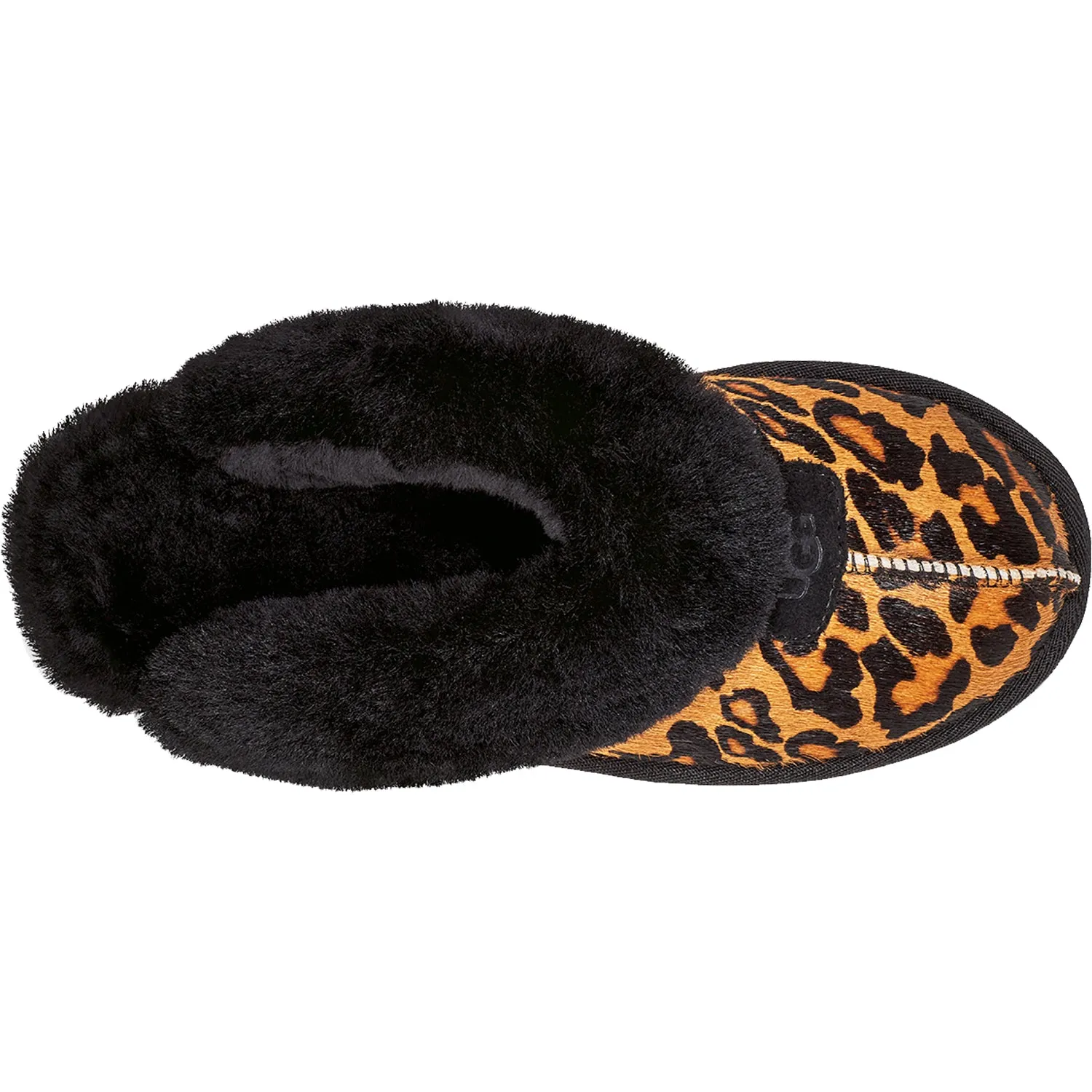 Women's UGG Coquette Panther Print Butterscotch Sheepskin