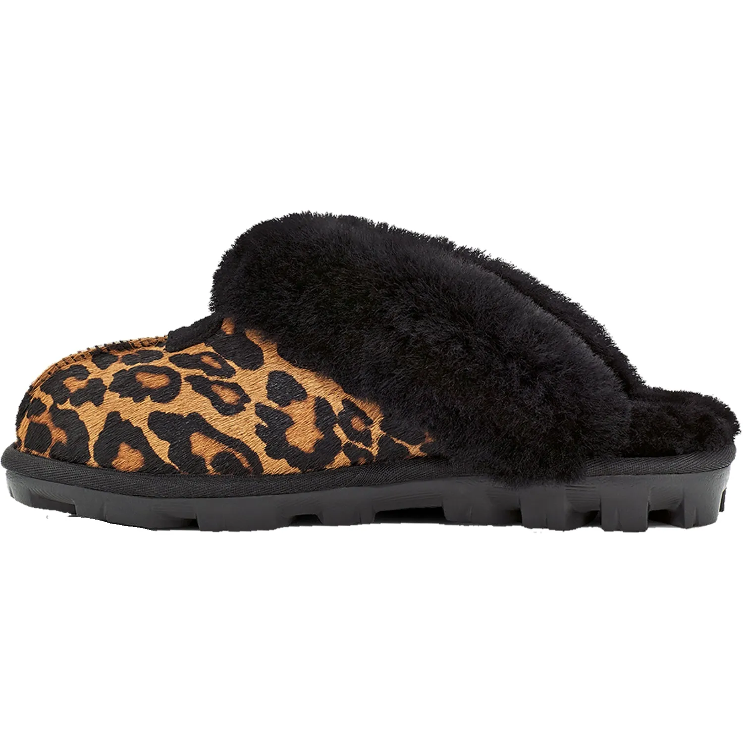 Women's UGG Coquette Panther Print Butterscotch Sheepskin