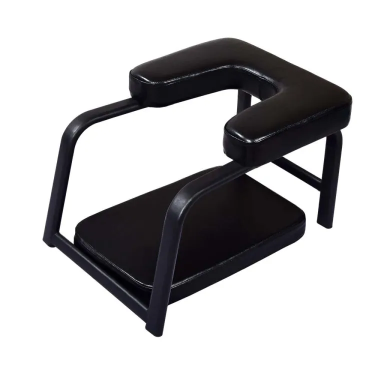 Yoga Assisted Inversion Stool Inversion Chair Fitness Stretching Equipment(Black)